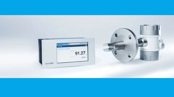Konzentrationsmessung in der Schwefelsäureproduktion: LiquiSonic®
