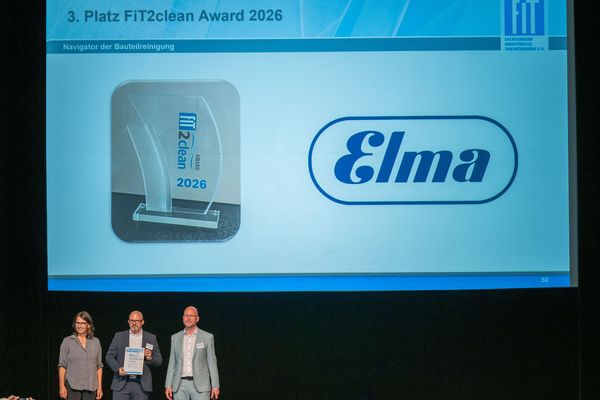 Der dritte Platz ging an Elma. 3. Gewinner FiT2clean Award 2026 Elma
